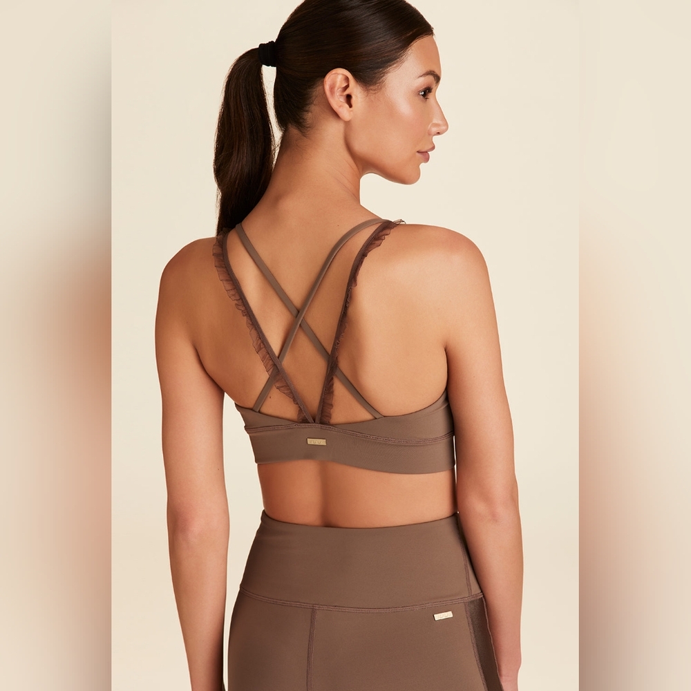 NWT Alala x Mary Lawless Ribbon Sports Bra